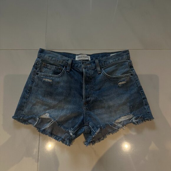 Aritzia Denim Forum The Ex Boyfriend Denim Short - Picture 4 of 8